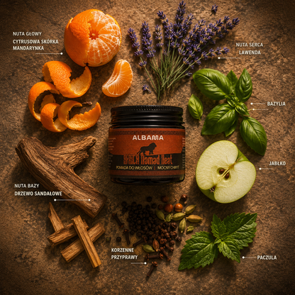POMADA DO WŁOSÓW MOCNY CHWYT 60ml - ZAPACH AFRICA