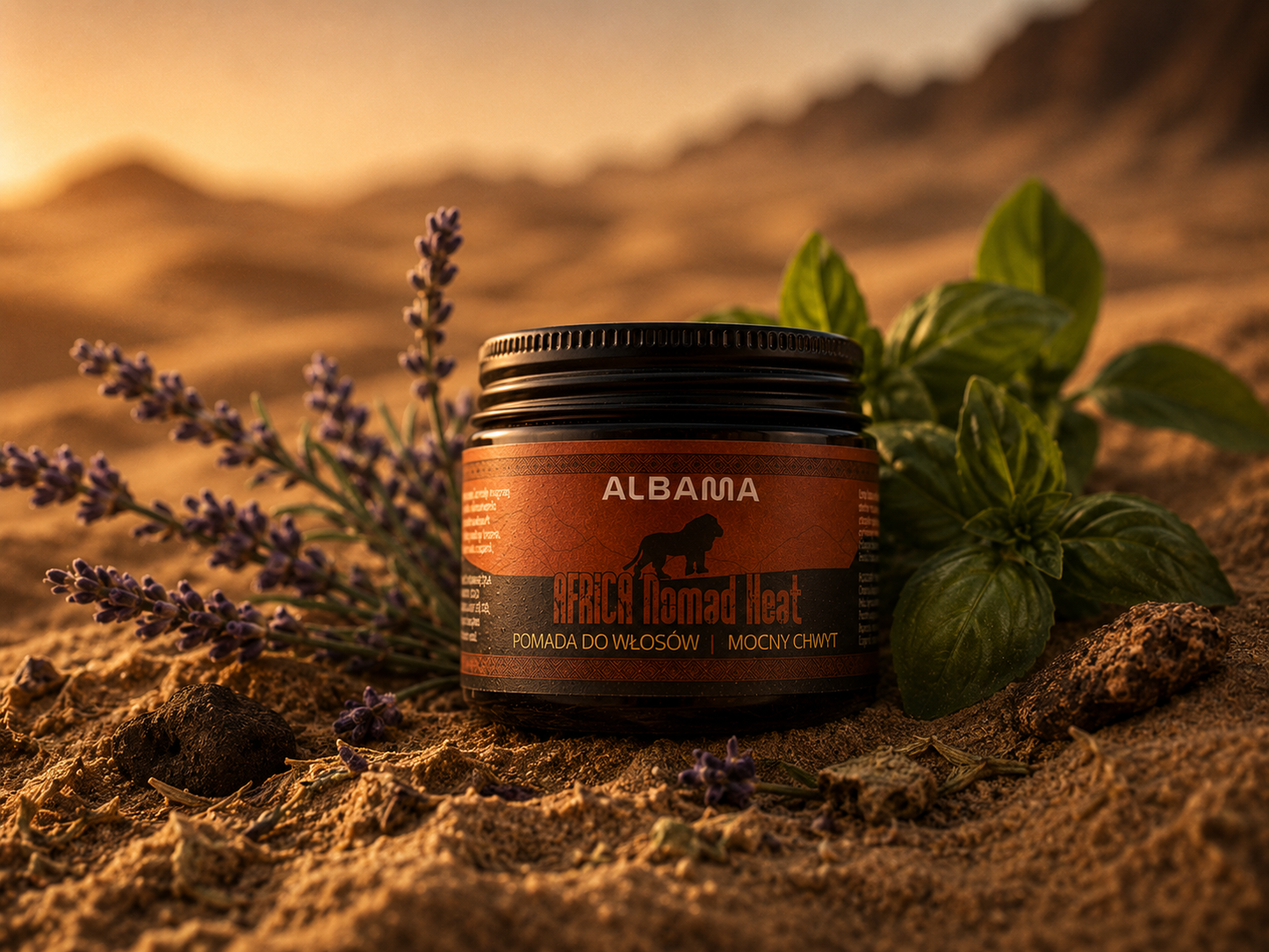 POMADA DO WŁOSÓW MOCNY CHWYT 60ml - ZAPACH AFRICA