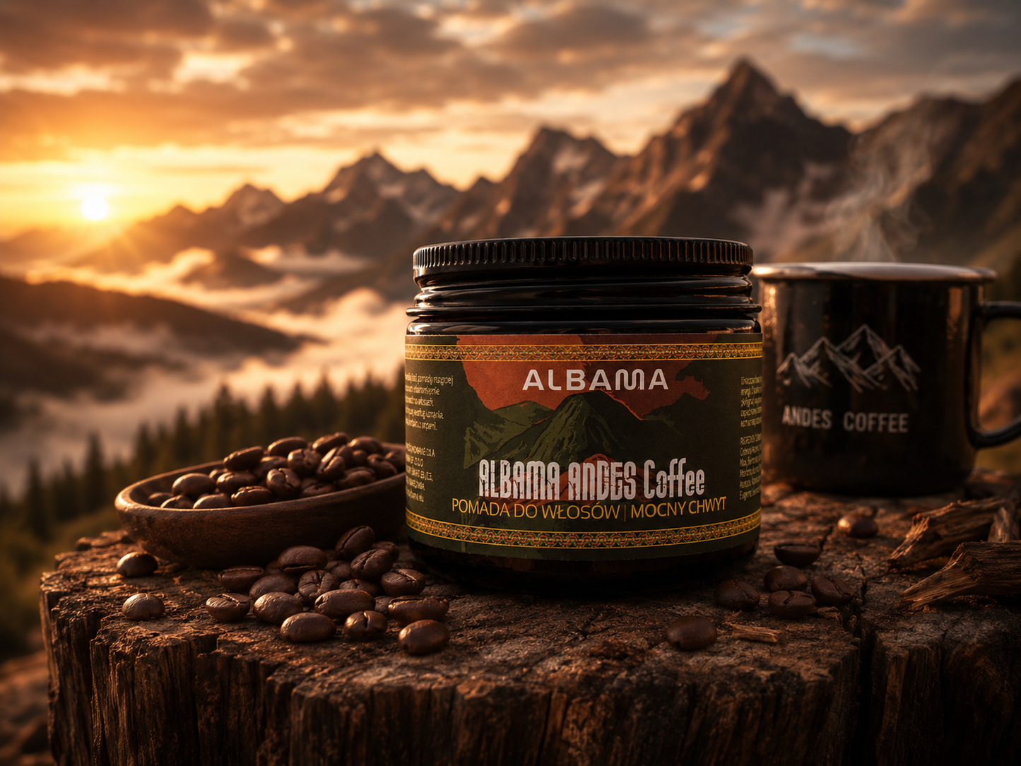 POMADA DO WŁOSÓW MOCNY CHWYT 60ml - ZAPACH ANDES
