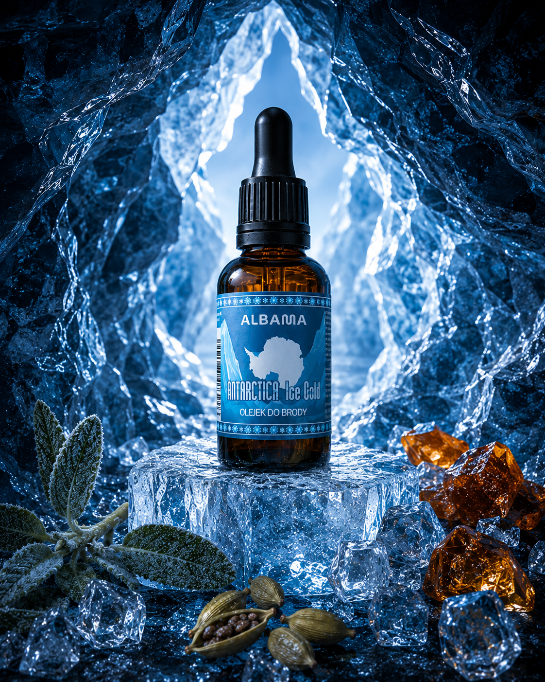 OLEJEK DO BRODY 30ml - ZAPACH ANTARCTICA