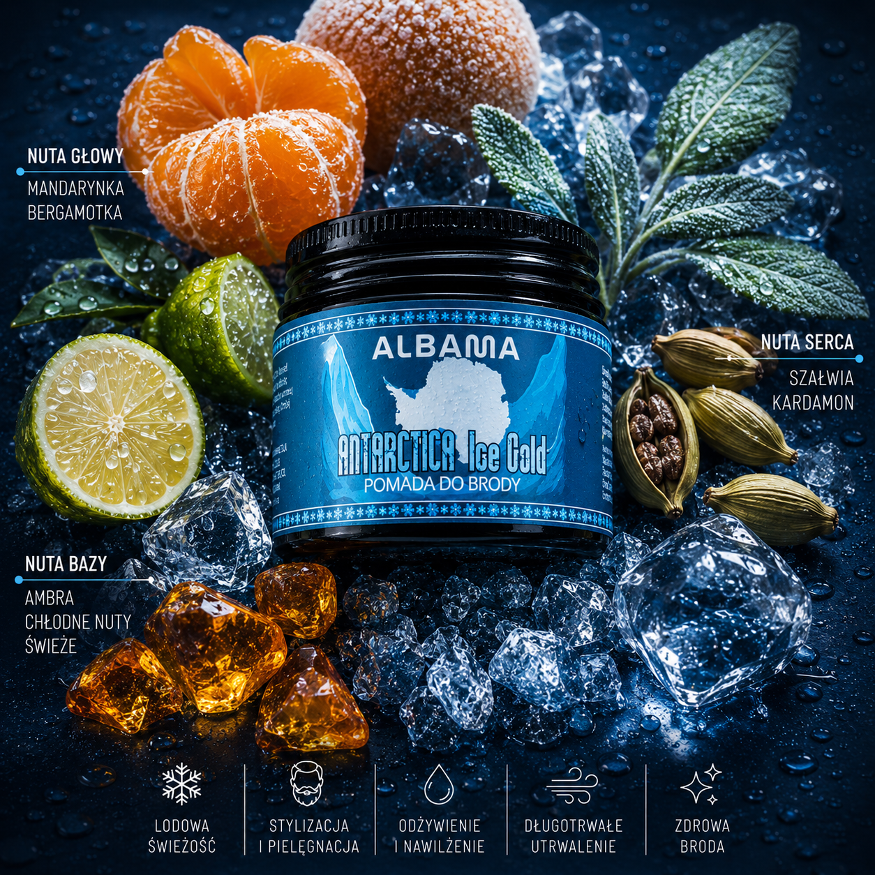 POMADA DO BRODY 60ml - ZAPACH ANTARCTICA