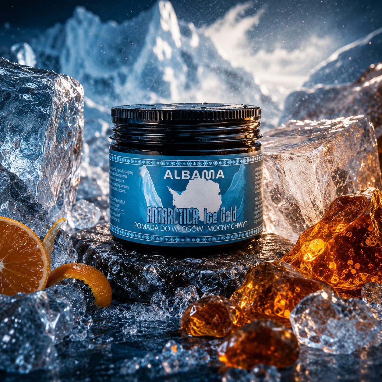 POMADA DO WŁOSÓW MOCNY CHWYT 60ml - ZAPACH ANTARCTICA