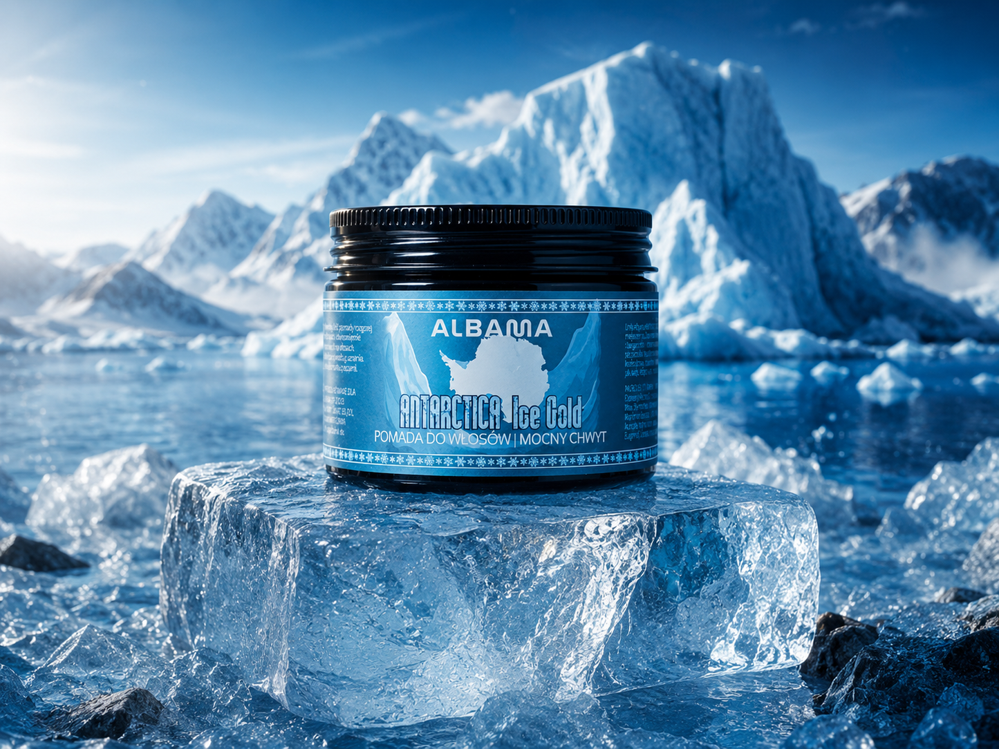 POMADA DO WŁOSÓW MOCNY CHWYT 60ml - ZAPACH ANTARCTICA