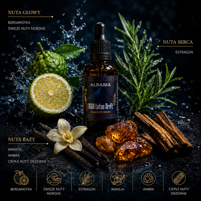 OLEJEK DO BRODY 30ml - ZAPACH ASIA