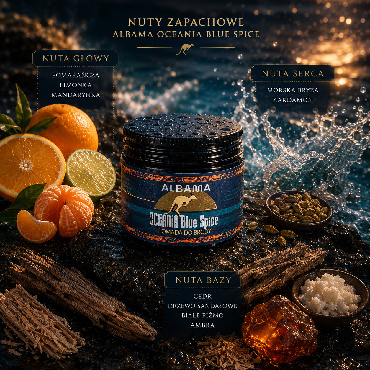 POMADA DO BRODY 60ml - ZAPACH OCEANIA