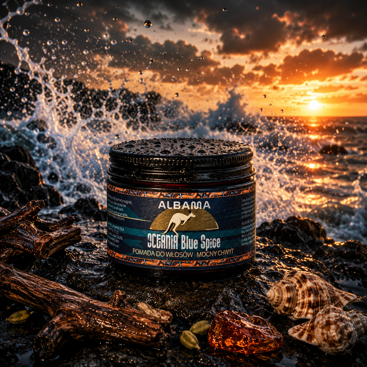 POMADA DO WŁOSÓW MOCNY CHWYT 60ml - ZAPACH OCEANIA