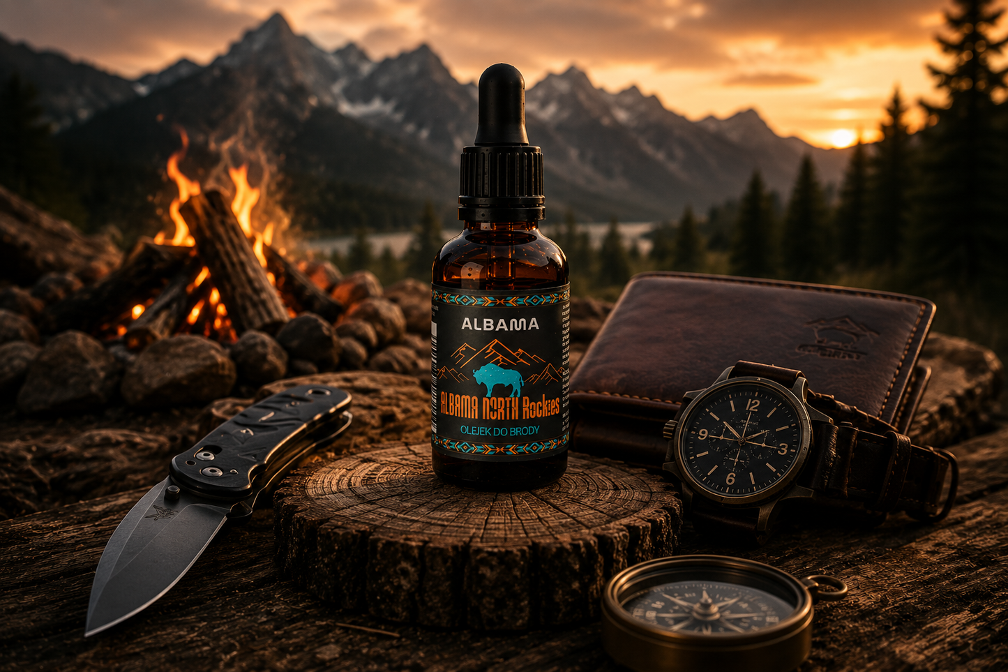 OLEJEK DO BRODY 30ml - ZAPACH ROCKIES